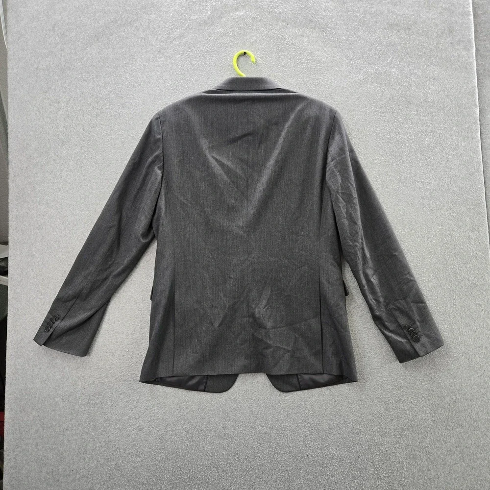 Banana Republic‎ Men Blazer 40R Gray Clean Girl Button Slim Long Sleeve NWT